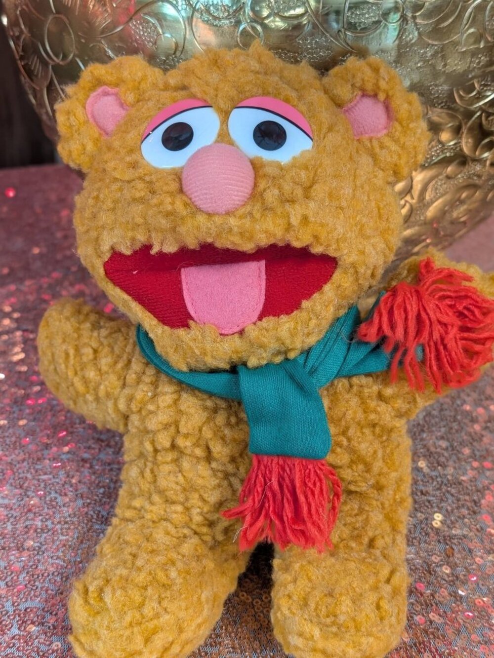 Vintage Fozzie Bear from Muppet Babies
